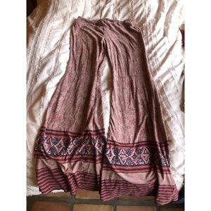 Free People Boho Bell Bottoms
